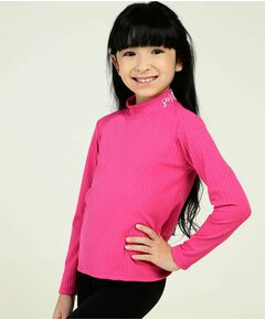 imagem de Blusa Infantil Canelada Gola Alta