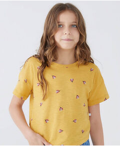 imagem de Blusa Infantil Menina Estampada Com Amarrao