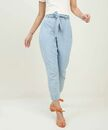 imagem do produto  Cala Mom Jeans Feminina Amarrao